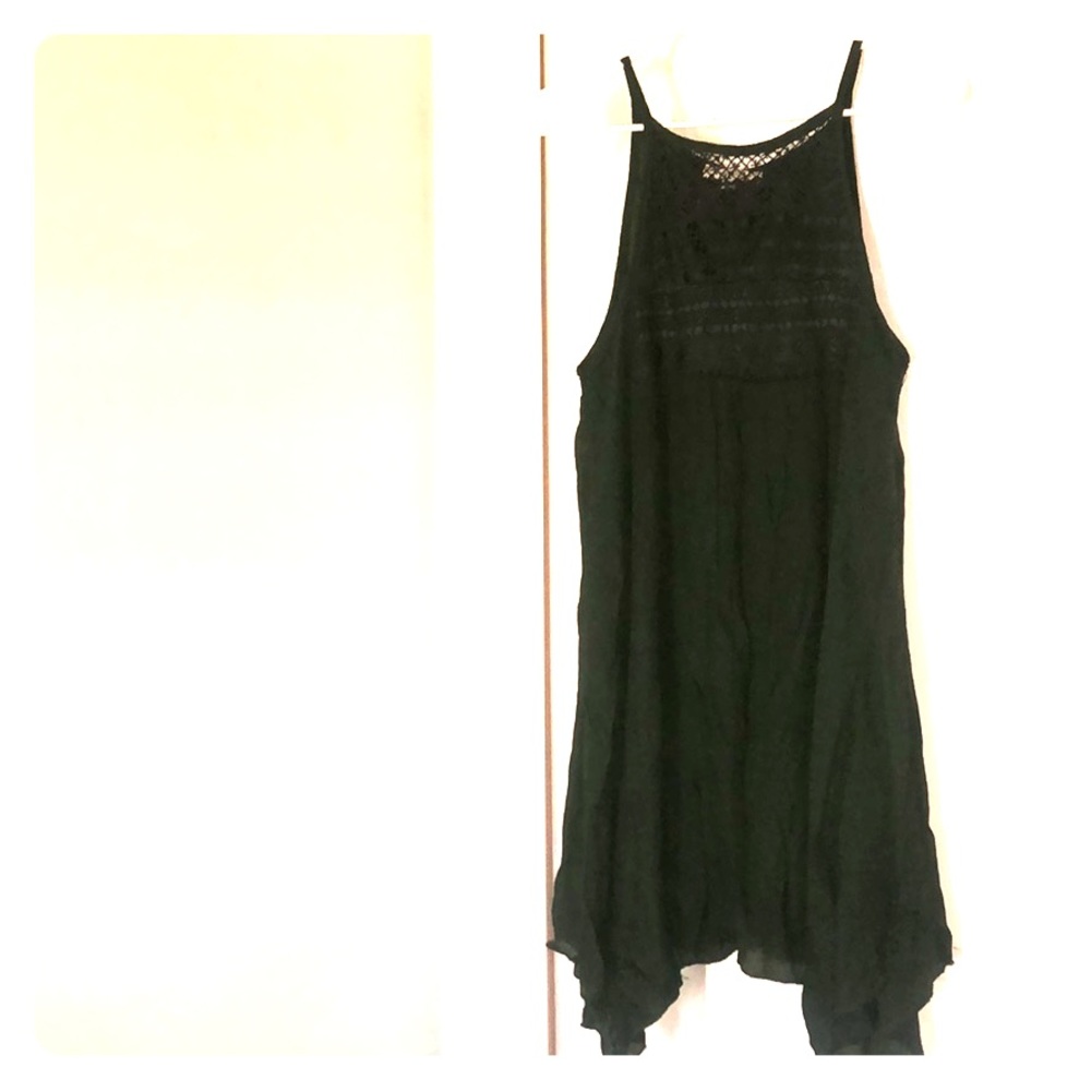 Olive Green halter top Dress